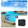 Image de Piscine bois Miami 120 - 4.86 x 3.36 x 1.20 m + Pompe à chaleur 3.5 kw/h