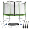 Image de Trampoline Yoopi - Ø 4.25 m - Avec Filet + Echelle + Couverture + Kit dancrage