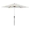 Image de Parasol Jardin Droit Alu "sol" - Rond - Ø 3m - Ecru