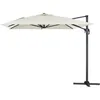 Image de Parasol de jardin déporté en aluminium Sun 4 3 x 4 m - Ecru