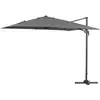 Image de Parasol jardin déporté sun 3 - 3 x 3 m - gris
