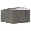 Image de Abri de jardin métal dallas - 12.99 m² - taupe