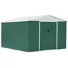 Image de Abri de jardin métal Rosas - 1085 m² - Vert