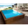 Image de Piscine bois rectangle toledo - 3.20 x 2.20 x 0.71 m