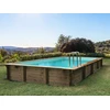 Image de Piscine Bois En Kit Rectangle " Tampa 145 " - 7.20 X 4.20 X 1.44 M