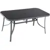 Image de Table De Jardin "cordoba" - 6 Places - Argenté