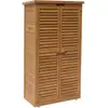 Image de Armoire De Jardin "space" - 87 X 46.5 X 160 Cm - Marron