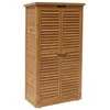Image de Armoire de jardin Space - 87 x 46.5 x 160 cm - Marron