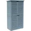 Image de Armoire de jardin space - 87 x 46.5 x 160 cm - bleu ciel