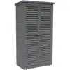Image de Armoire De Jardin "space" - 87 X 46.5 X 160 Cm - Anthracite
