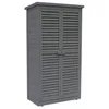 Image de Armoire de jardin Space - 87 x 46.5 x 160 cm - Anthracite
