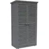 Image de Armoire de jardin space - 87 x 46.5 x 160 cm - anthracite