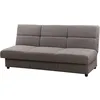 Image de Canapé Clic-Clac Enzo - 186 x 80 x 87 cm - 3 places - Gris