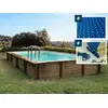 Image de Piscine Bois Rectangle "Tampa 145" 7.20 x 4.20 x 1.44 m - Filtration 8.3m3/h - Liner 75/100e