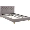 Image de Lit Emmy - 160 x 200 cm - Taupe