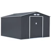 Image de Abri De Jardin Métal "vegas" - 13 M² - Gris