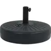 Image de Dalle Circulaire À Lester Pour Parasol De Jardin - Noir
