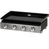 Image de Plancha à gaz Presto 4 - 4 Brûleurs - 9.7kW - Gris