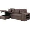 Image de Canapé dangle convertible/réversible Axel - 3 places - Taupe