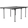 Image de Carport Voiture "denver" - 5.02 X 3.13 X 2.05 M - Transparent / Noir