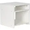 Image de Chevet "york" 2 Niches - Blanc