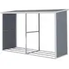 Image de Abri Bûches Résine "alexandre" - 3.38 M² - 302 X 112 X 190 Cm - Gris