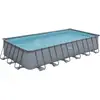 Image de Piscine tubulaire grise - ludo 5 - 7.32 x 3.66 x 1.32 m - sans filtration