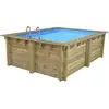 Image de Piscine bois rectangle caimans 120 - 4.10 x 3.00 x 1.24 m