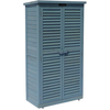 Image de Armoire de jardin space - 87 x 46.5 x 160 cm - bleu ciel
