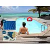 Image de Piscine bois cordoue - 3.48 x 2.15 x 1.18 m + bâche à bulles 180 µ - bâche hiver 280 g-m²