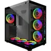 Image de Boîtier Pc Gamer Atx - Blanc Rgb Crystal Sea