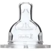 Image de DODIE Tétine Plate Col Large 0-6 Mois Silicone (Lot de 3)