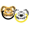 Image de Dodie 2 Sucettes Physiologiques En Silicone Duo Physio ImprimÃ©es Jungle 6 M+ en occasion ou reconditionné