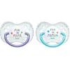 Image de Dodie Sucette Anatomique +18m Fan Papa & Maman Lot de 2
