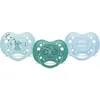 Image de Sucettes Anatomiques - Bébé Ours - Lot De 3 - +18 Mois - Résistantes Et Anti-irritations