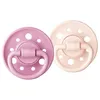 Image de Duo sucettes caoutchouc - DODIE - GAIA - Ronde - 0/6 mois - Jardin Botanique