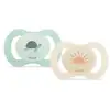 Image de Duo Sucettes Anatomiques - 0/2 Mois - Tortue