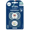 Image de Sucettes-Dodie Extra 2 Sucettes Anatomiques 18 Mois et + (Modèle : Pastèque/Cool Kid)