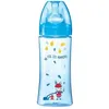 Image de DODIE Biberon Initiation+ 330ml BLEU POMPIER +6 mois tétine ronde 3 vitesses débit 3 (Lot de 2)