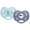 Image de Dodie Sucette Anatomique +18m Bleu Lot de 2