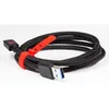 Image de Câble USB de charge rapide CROSSCALL - USB-C (M) reversible - Noir - 1.2m