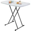 Image de Table Compacte et Pliable - SOTECH - Blanc - Acier - HDPE