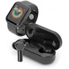 Image de Montre dactivités connectée + écouteurs bluetooth True Wireless LEDWOOD LD-URBAN-BLK Pack