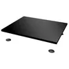 Image de Plaque de verre anti-vibration - Norstone - Spider Noir - 4 supports Damp - Utilisation audio/vidéo