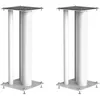 Image de Pieds denceintes - NorStone - Stylum Max - Blanc satin - Charge max 70 kg - Hauteur 600 mm