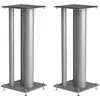 Image de Norstone Stylum Max Gris satin - Paire de Pieds dEnceintes - Accessoires enceintes