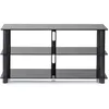 Image de NorStone Epur 3 Noir satin - Meuble TV - Meubles TV