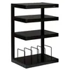 Image de Meuble Hi-Fi - NorStone - Esse - Finition Satinée - Verres Noirs