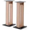 Image de NorStone Alva Plus Noir / Chêne clair (la paire) - Meubles et supports