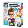 Image de Set De Scoubidous Buki 55 Fils 15 Anneaux Bleu Autres